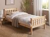 Wooden EU Single Size Bed Light Wood GIVERNY_918158