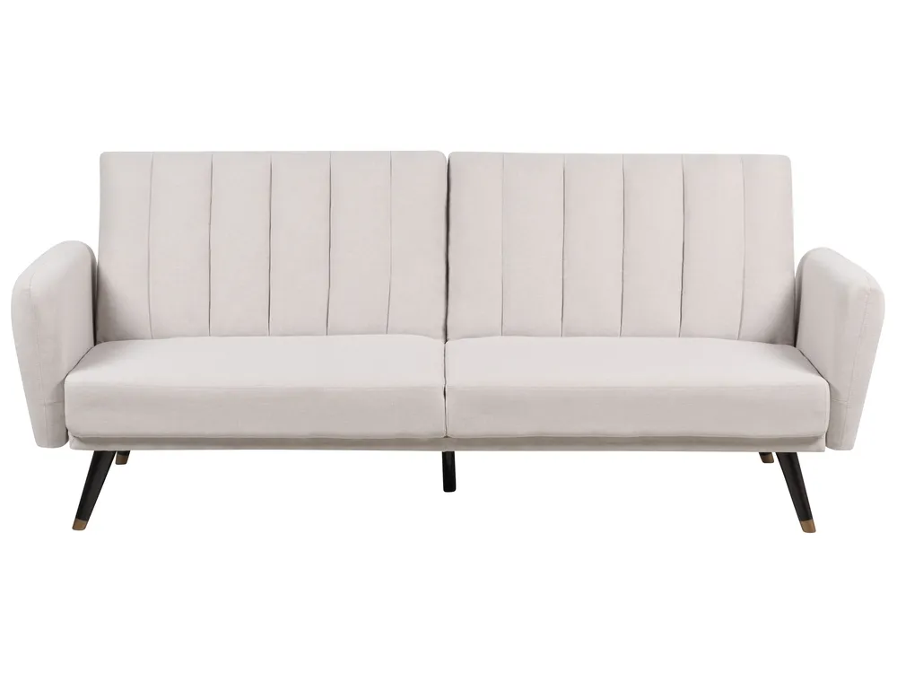 Sofa rozkładana dla 3 osób VIMMERBY Beżowy