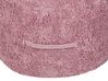 Cotton Pouffe 50 x 35 cm Pink KANDHKOT_908408