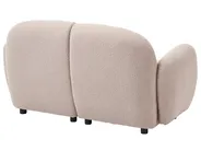 Sofa 2 Seater JULE Boucle Beige_1125944
