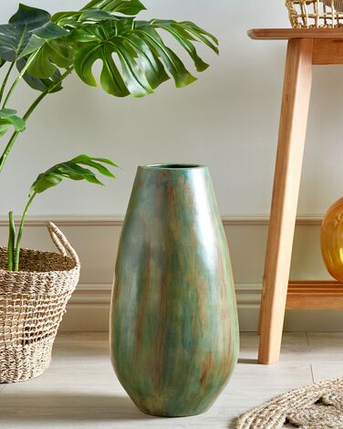 Vase 48 cm terrakotta grønn/brun AMFISA