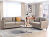3 Seater Fabric Sofa with Storage Taupe MARE_918597