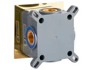rubinetto miscelatore da parete per lavabo KARUAY Ottone Oro_986943