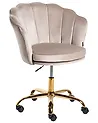 Desk Chair MONTICELLO Velvet Taupe