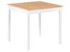 Dining Table BATTERSBY Light Oak 80 cm 80 cm
