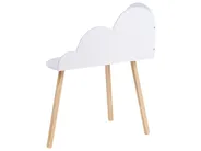 Kids Table and Chair Set CLOUDY White_1029356