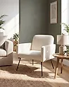 Armchair NARKEN Corduroy Light Beige