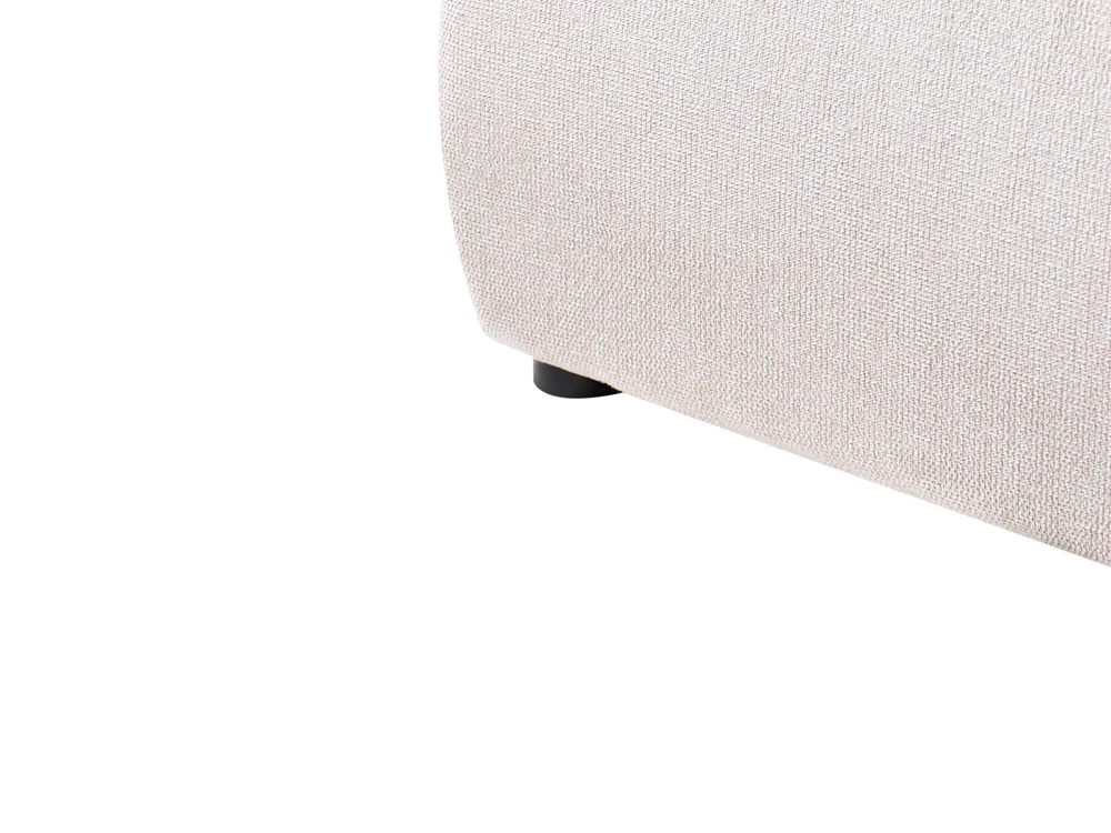 Bett mit Stauraum MOUZON Stoff Hellbeige 160 x 200 cm_1019485