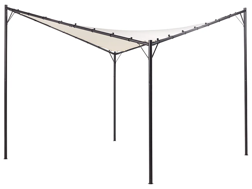 Pawilon ogrodowy AVENTINE 300 cm 300 cm Metal Beżowy_866390