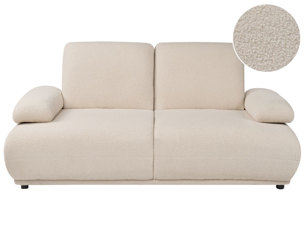 Sofa 2 personers NACKA Boucle Beige