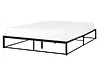 Cama Metal VIRY 160 x 200 cm Negro