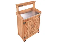 Ültetőasztal ALTOLIA 70 cm 119 cm Fenyőfa Barna_1032130