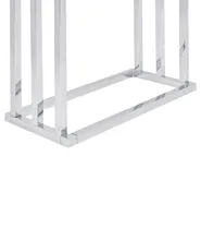 Stojak na ręczniki CHARRAS Metal Srebrny_786973