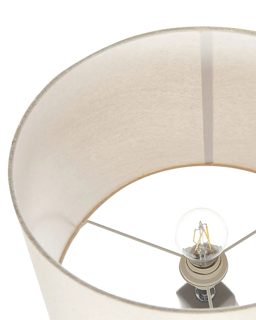 Table Lamp BELAYA Ceramic Grey_822416