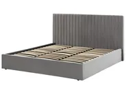 Ottoman Bed VION Velvet Grey 180 x 200 cm (EU Super King)_826766