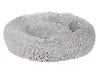 Pet Bed KULU Faux Fur Light Grey