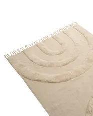 Kids Rug NAKO  Beige 140 x 200 cm Cotton_1135353