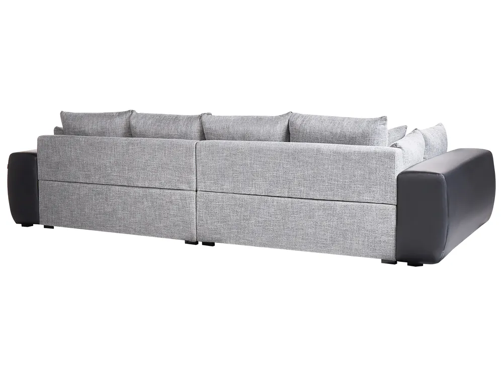 Sofa 4 Seater TORPO Fabric Grey_733403