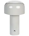 Wireless LED Table Lamp BESOS with Dimmer Metal Grey