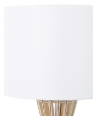 Table Lamp CARRION Brown/ White_694946