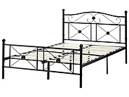 Bed Metal RODEZ 120 x 200 cm (EU Small Double) Black_1026509