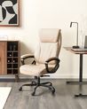Executive Chair PROUD Faux Leather Beige