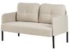 Sofa 2-osobowa beżowa LAHTI_930604