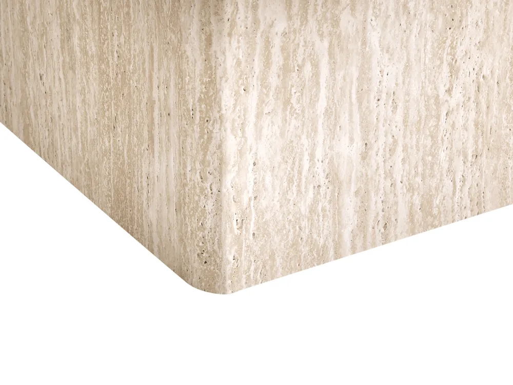 Coffee Table DUSON Travertine Effect_986982