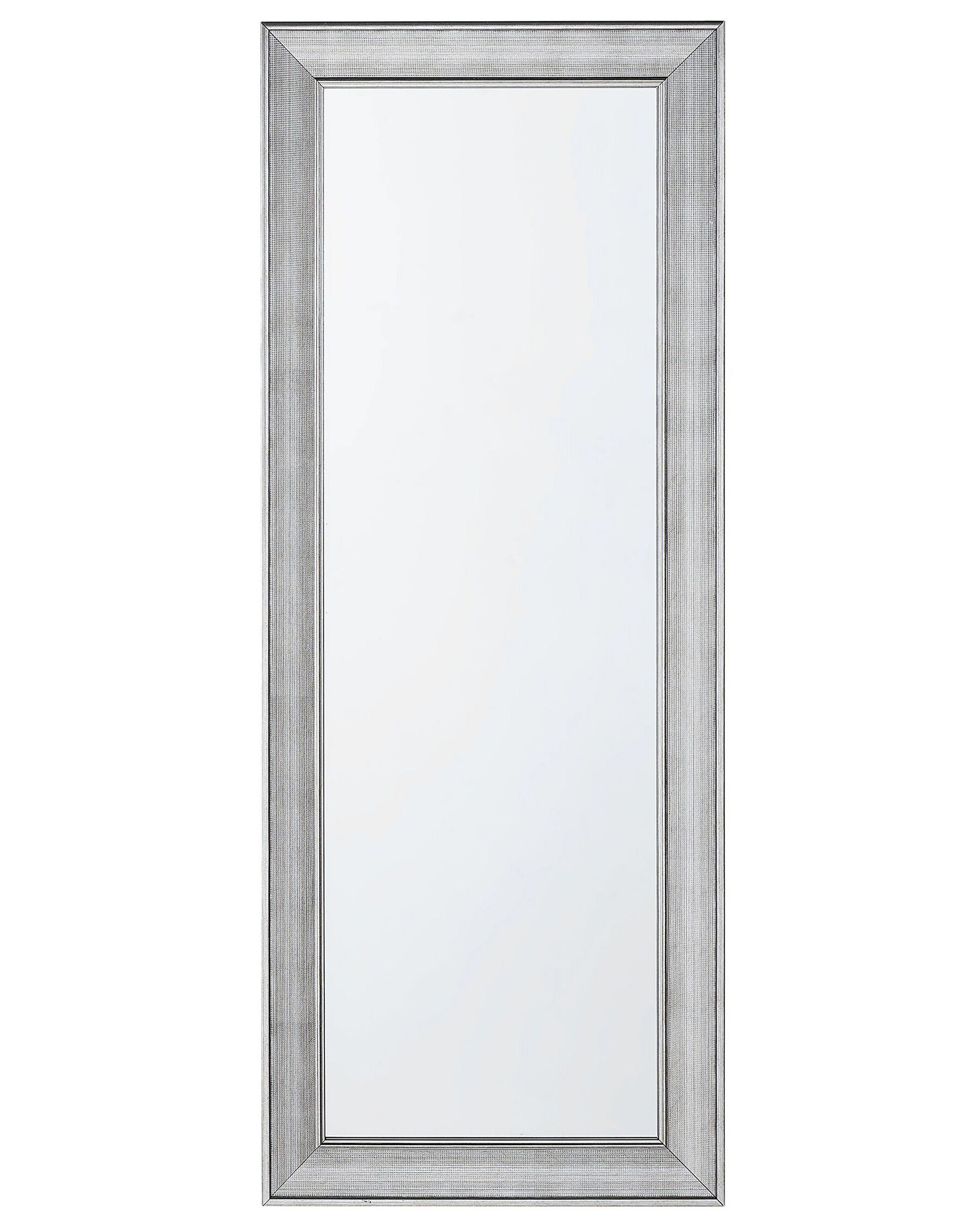 Specchio da parete in colore argento 50 x 130 cm BUBRY_712833