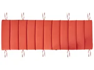 Sun Lounger Pad Cushion BRESCIA PREMIUM 180 x 60 cm Red_987258