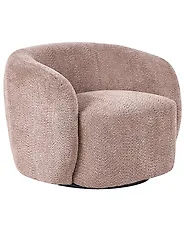 Swivel Armchair TORE Swivel Fabric Taupe_1165522