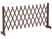 Garden Trellis SCIOLZE Extendable Dark Brown_1041485
