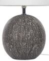 Lámpara de mesa de cerámica negro/blanco 39 cm FONISSA_822446