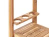 Zestaw ogrodowy z certyfikowanego drewna stół i 8 krzeseł z wózkiem SASSARI II_923830