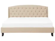Bed Fabric BORDEAUX 180 x 200 cm (EU Super King) Beige_712166