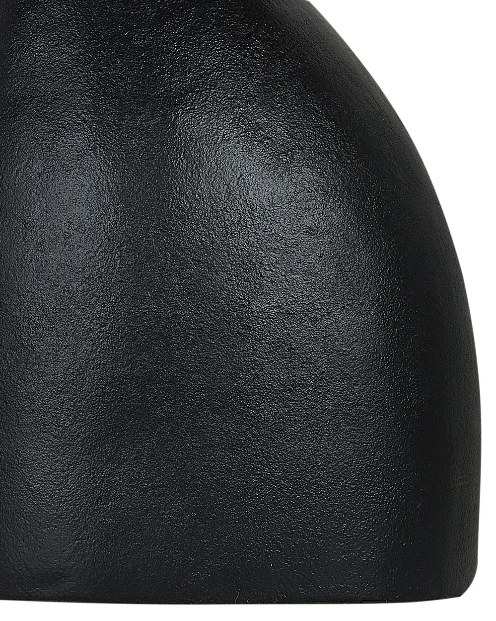 Wazon dekoracyjny NARBADA 36 cm Metal Czarny_917255