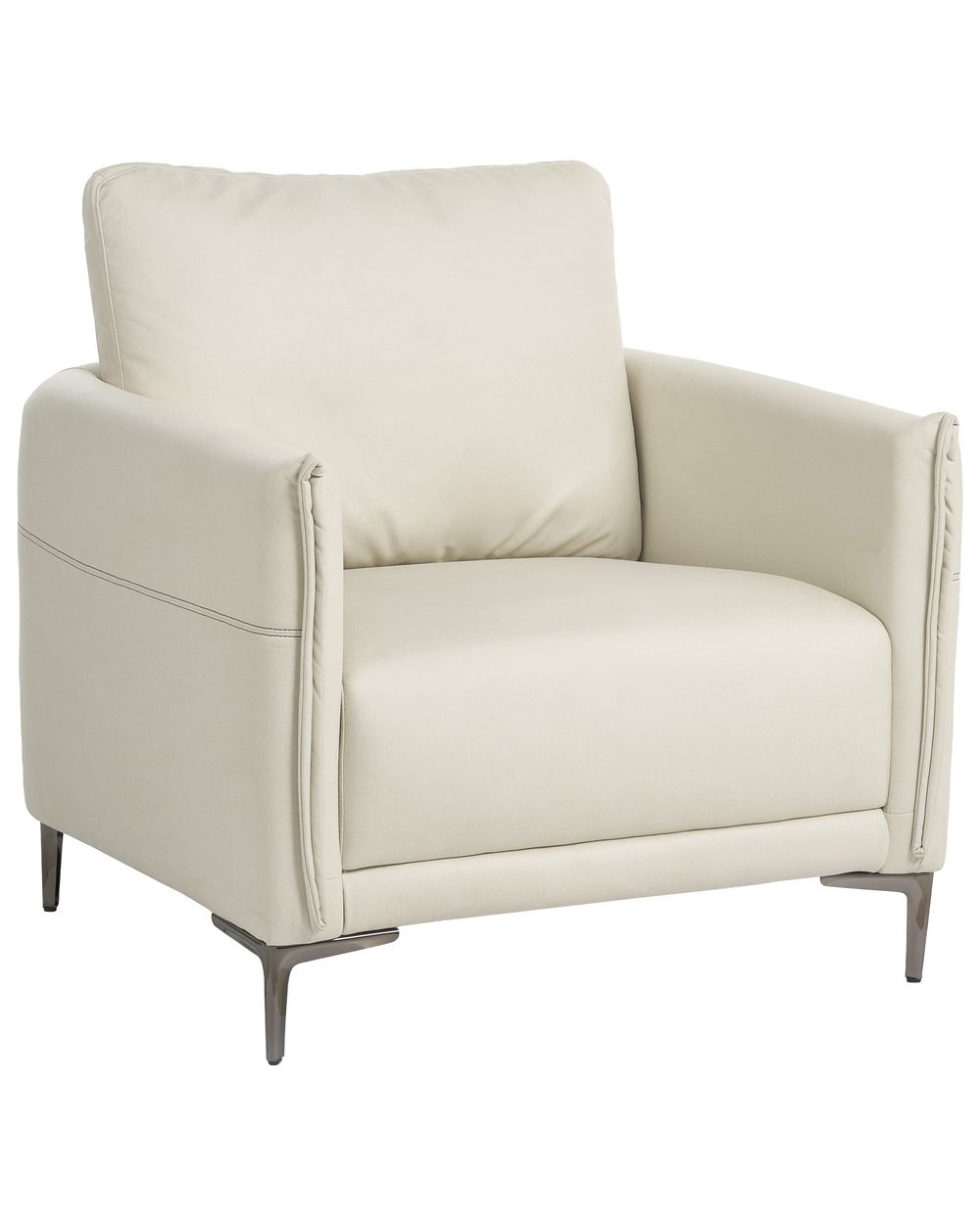 Armchair CILENS Fabric Light Beige