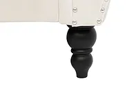 Sofa 3 Seater SKIEN Velvet Light Beige_1161668