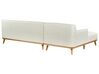 Right Hand Fabric Corner Sofa Off-White SIMOS_927982