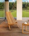 Conjunto de 2 sillas de jardín de madera de acacia BELLANO_921796