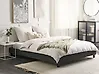 Bed without Headboard Fabric ROANNE 180 x 200 cm (EU Super King) Grey