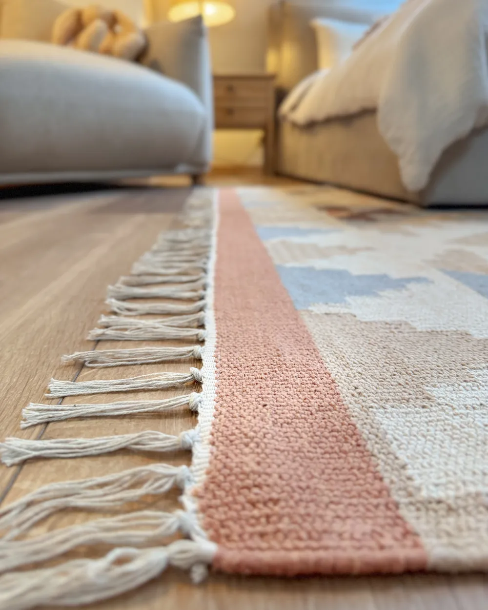 Rug DILIJAN Multicolour 160 x 230 cm Kilim Cotton_1005227