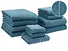 Set of 11 Towels ATAI Cotton Blue