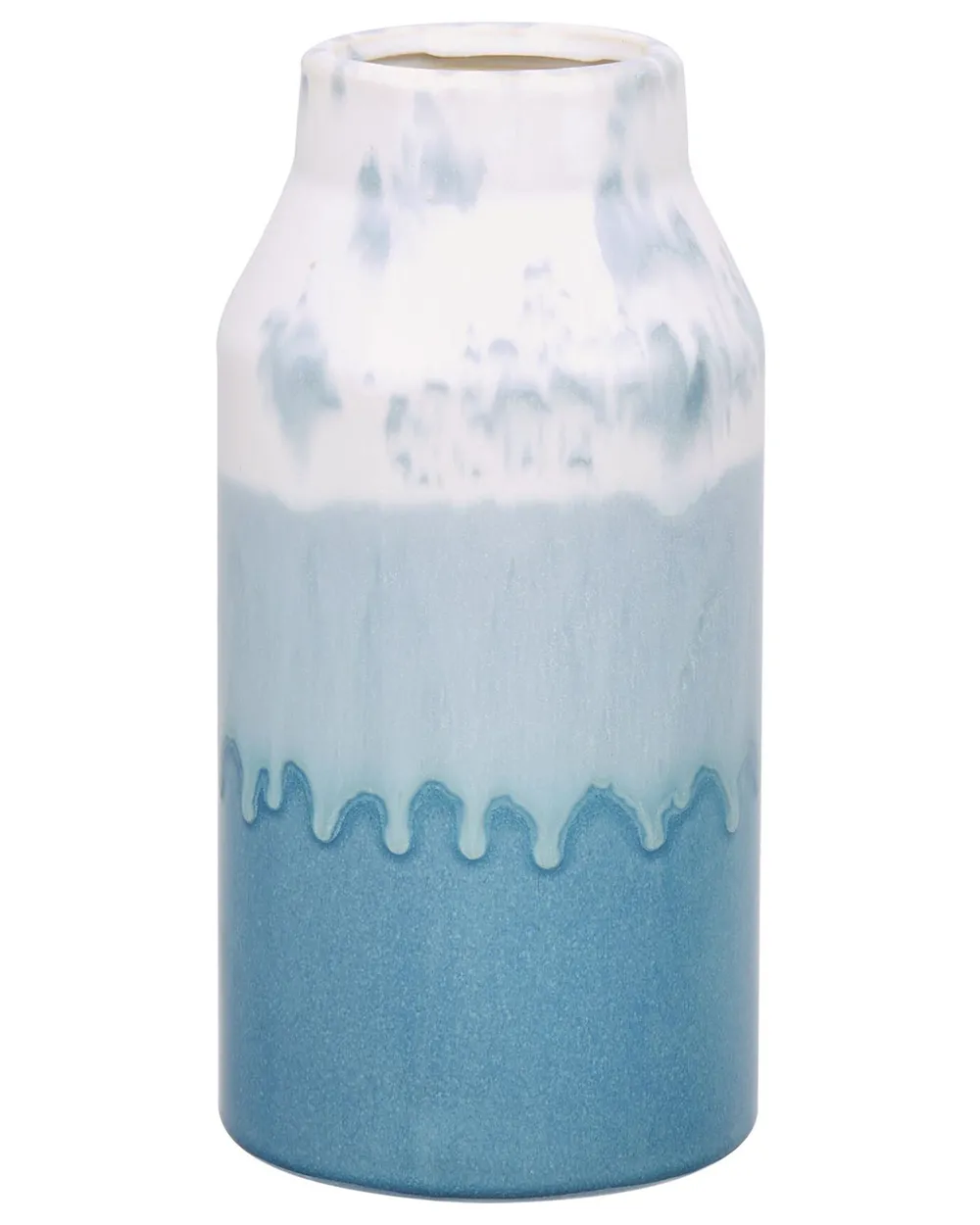 Flower Vase CHAMAIZI 26 cm Stoneware Blue