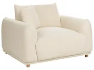 Living Room Set 5 Seater JUBEK Boucle Off-White_1078390