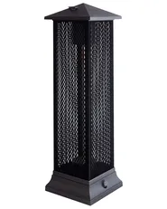 Riscaldatore a infrarossi da patio a piantana TUNUPA 1500 W Nero_968199