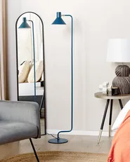 Floor Lamp RIMAVA Adjustable Metal Blue_851230