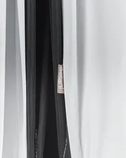 Ombrellone da esterno 245 cm MINOA Nero/Bianco_932182