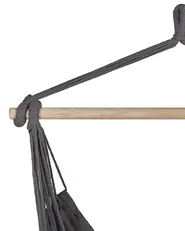 Sedia sospesa da fissare al soffitto BONEA Cotone Grigio_821534
