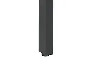 Garden Sofa 2 Seater FIVIZZANO Acacia Wood Dark Grey_1159507